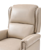 Samantha Vegan Leather Manual Recliner