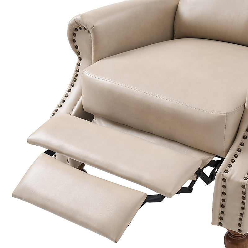 Samantha Vegan Leather Manual Recliner