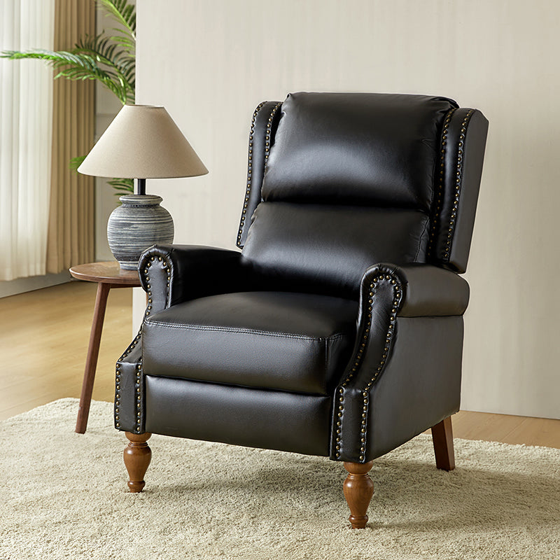 Samantha Vegan Leather Manual Recliner