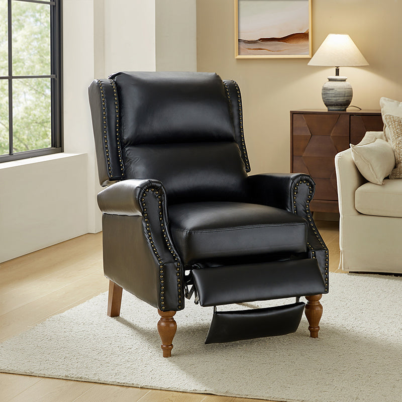 Samantha Vegan Leather Manual Recliner