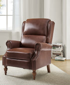 Samantha Vegan Leather Manual Recliner