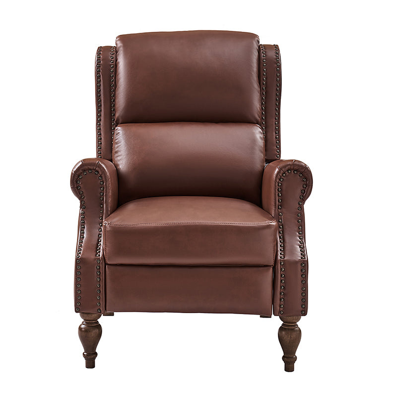 Samantha Vegan Leather Manual Recliner