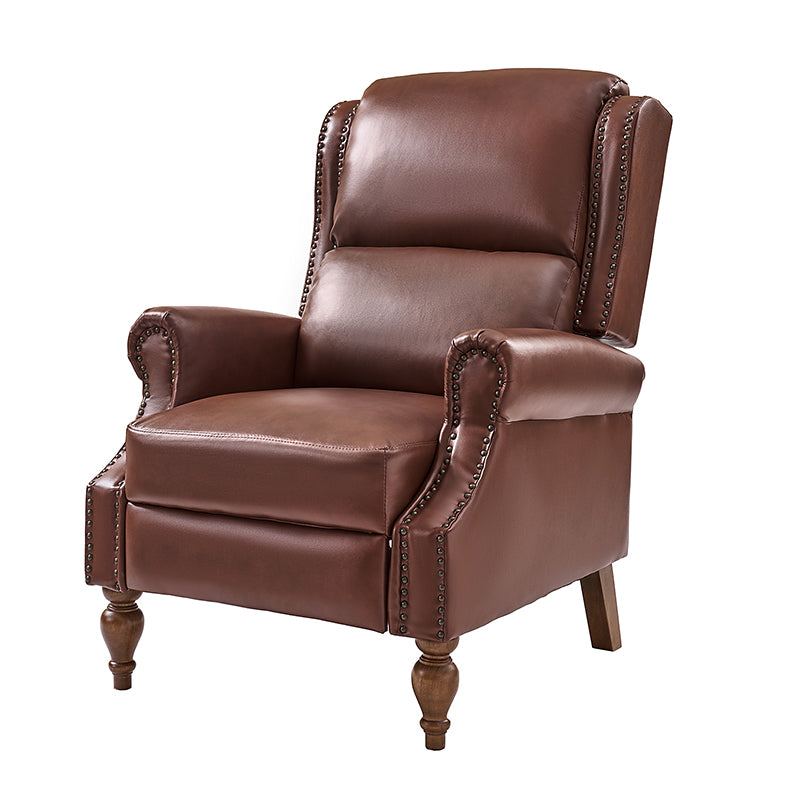 Samantha Vegan Leather Manual Recliner