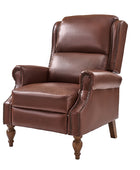 Samantha Vegan Leather Manual Recliner