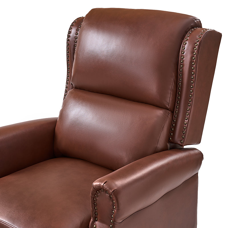 Samantha Vegan Leather Manual Recliner