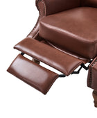 Samantha Vegan Leather Manual Recliner