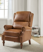 Samantha Vegan Leather Manual Recliner