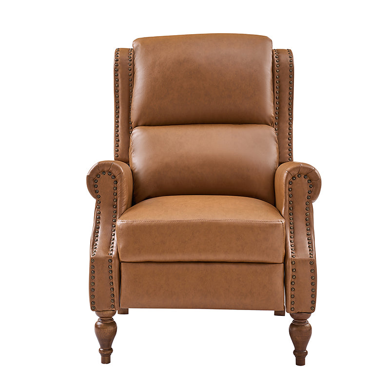 Samantha Vegan Leather Manual Recliner