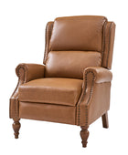 Samantha Vegan Leather Manual Recliner