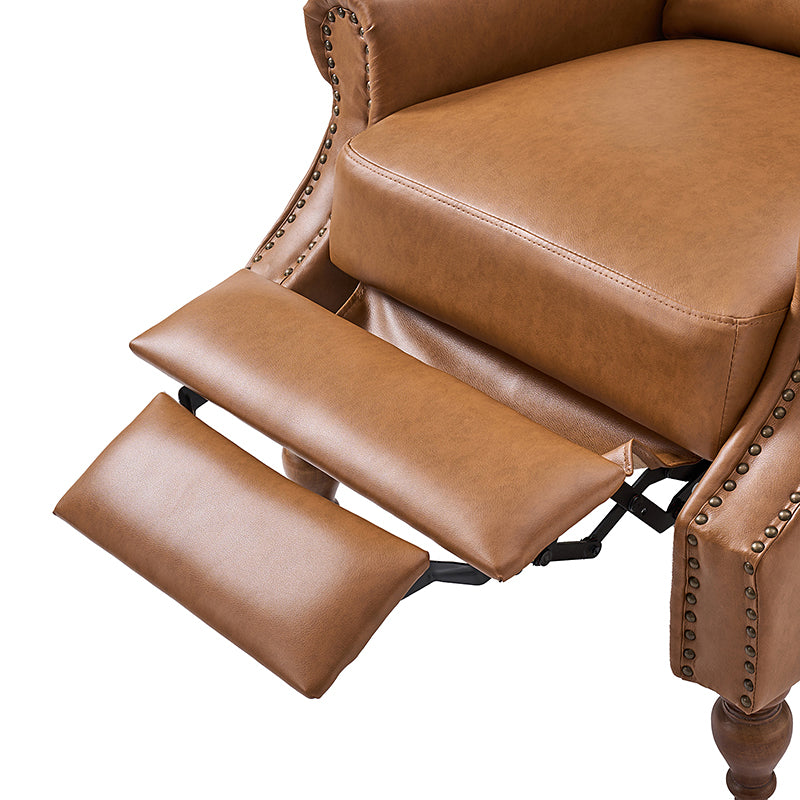 Samantha Vegan Leather Manual Recliner