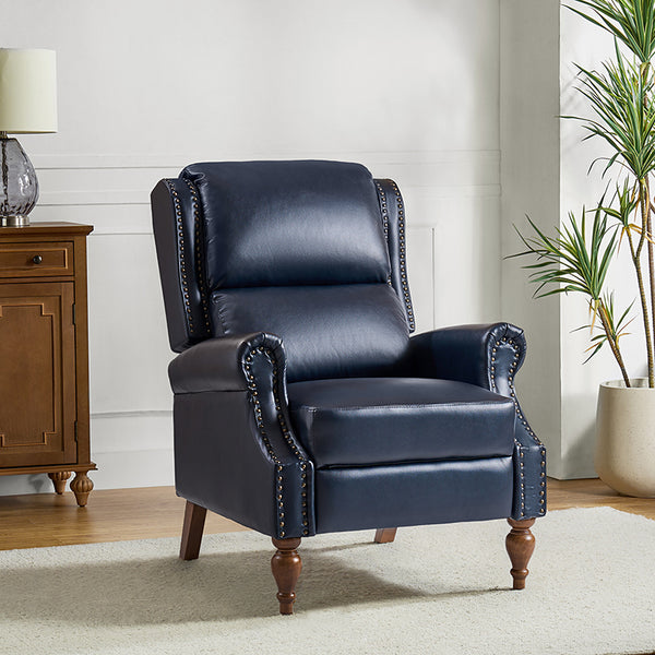 Samantha Vegan Leather Manual Recliner