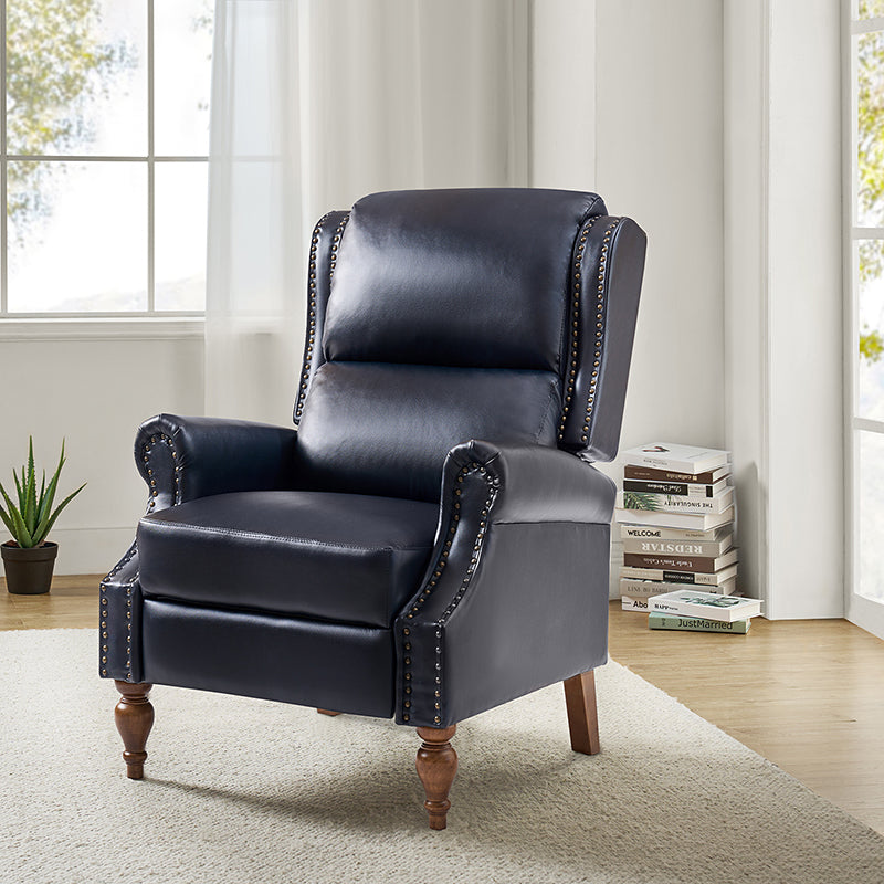 Samantha Vegan Leather Manual Recliner