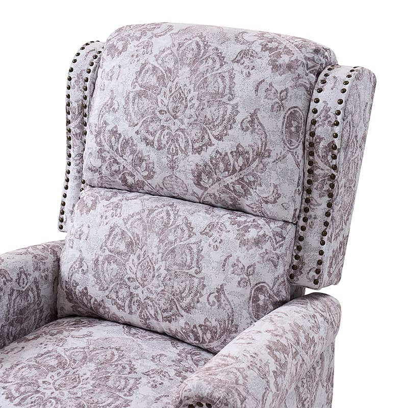 Samantha Manual Roll Arms Recliner