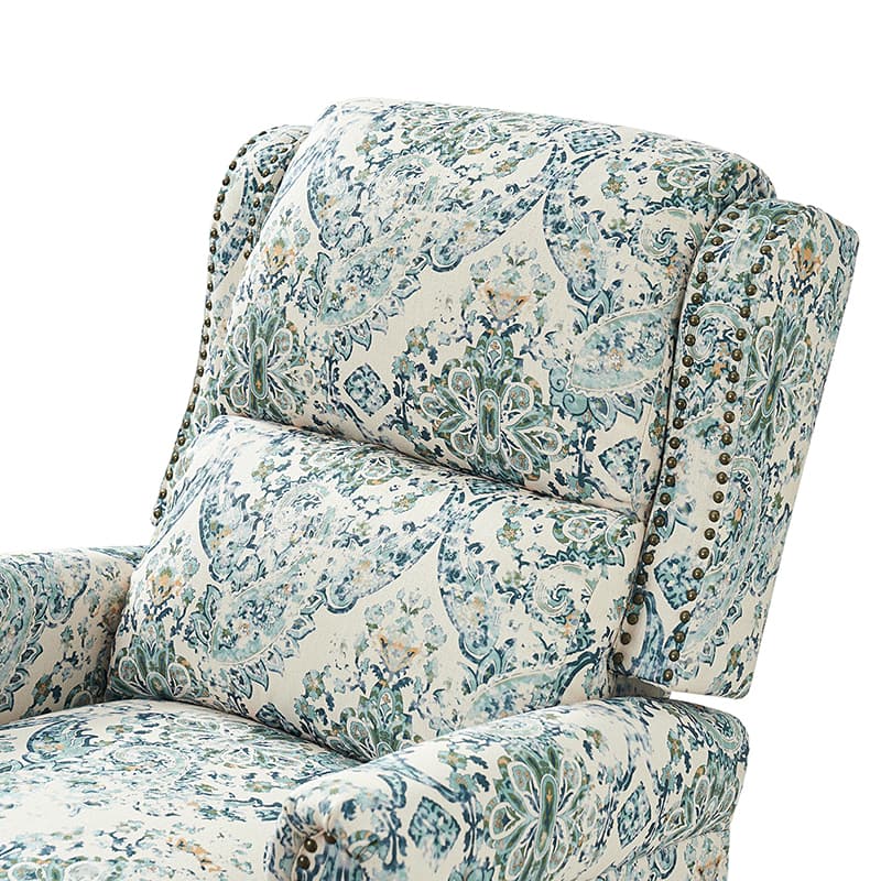 Samantha Manual Roll Arms Recliner