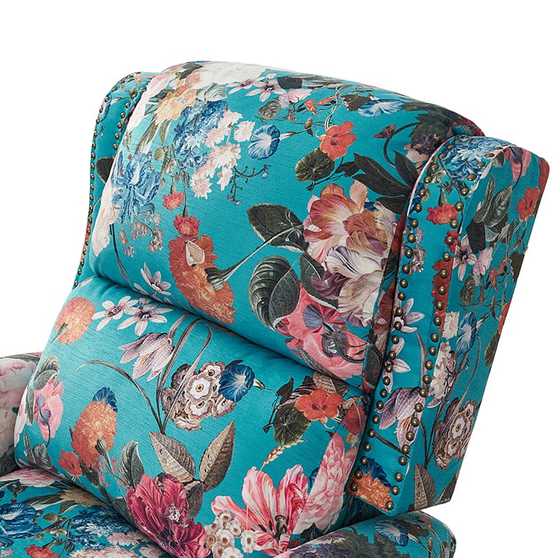 Samantha Manual Roll Arms Recliner