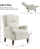 Samantha Traditional Durable Versatile Manual Recliner