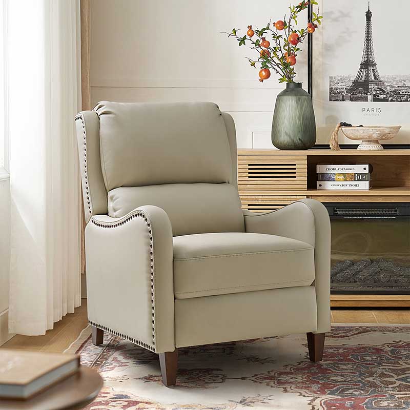 Deliat Genuine Leather Recliner