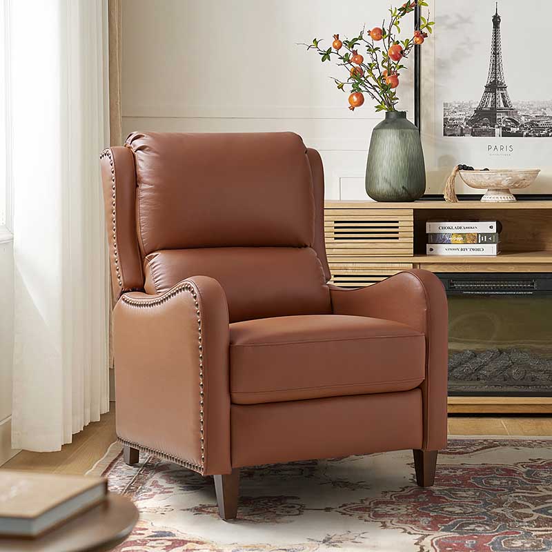 Deliat Genuine Leather Recliner