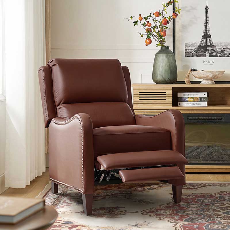 Deliat Genuine Leather Recliner