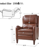 Deliat Genuine Leather Recliner