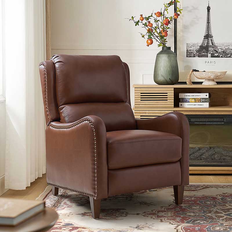 Deliat Genuine Leather Recliner