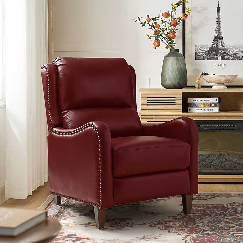 Deliat Genuine Leather Recliner