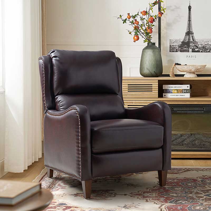 Deliat Genuine Leather Recliner