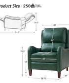 Deliat Genuine Leather Recliner