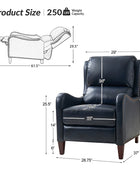 Deliat Genuine Leather Recliner