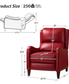 Deliat Genuine Leather Recliner