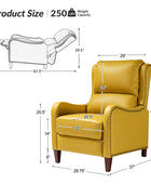 Deliat Genuine Leather Recliner