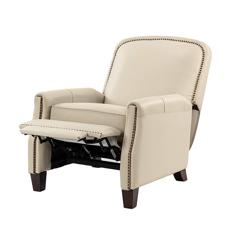 Shop Claudia Genuine Leather Cigar Recliner in USA - Hulala Home