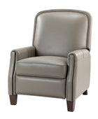 Claudia Genuine Leather Cigar Glider Recliner