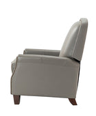 Claudia Genuine Leather Cigar Glider Recliner