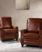 Annabelle Genuine Leather Recliner Chair(Optional Types)