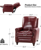 Annabelle Genuine Leather Recliner