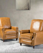 Annabelle Genuine Leather Recliner Chair(Optional Types)
