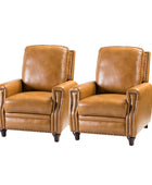 Annabelle Genuine Leather Recliner Chair(Optional Types)