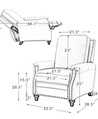 Annabelle Genuine Leather Recliner Chair(Optional Types)