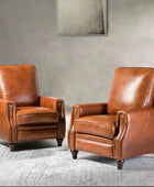 Annabelle Genuine Leather Recliner Chair(Optional Types)