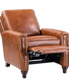 Annabelle Genuine Leather Recliner Chair(Optional Types)