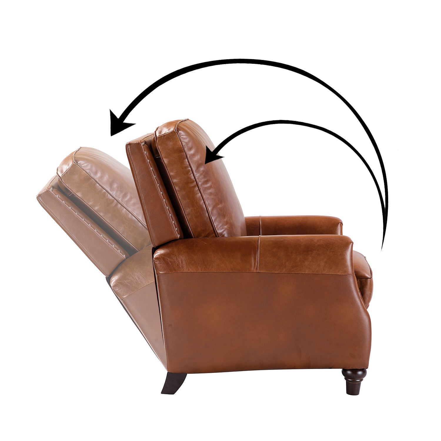 Annabelle Genuine Leather Recliner Chair