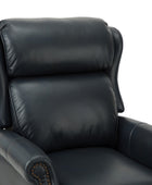 Lucina Genuine Leather Manual Recliner