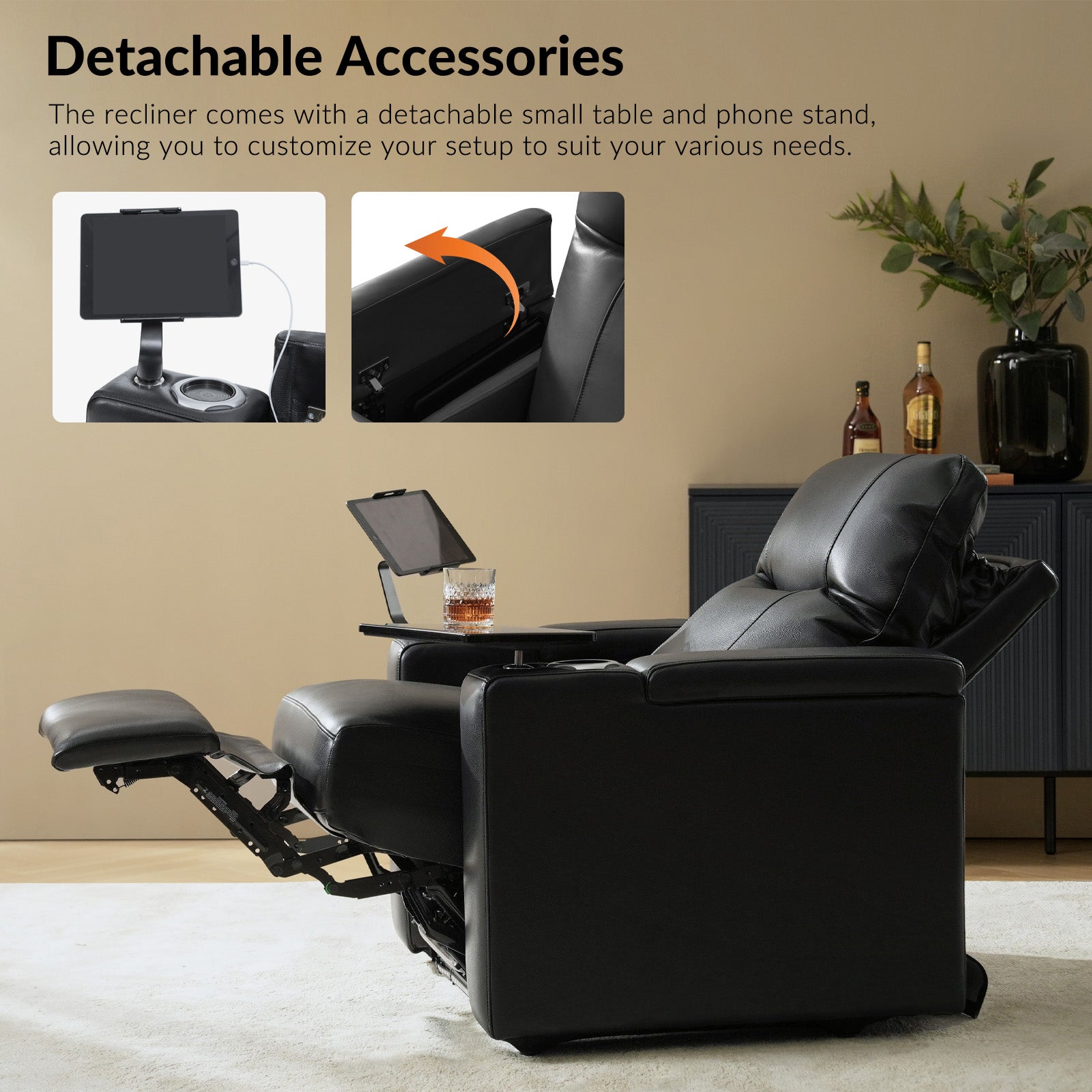 Table for recliner chair online