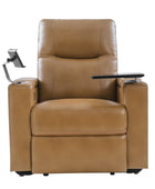 Iliana Electric Genuine Leather Recliner with Small Table and Phone Holder