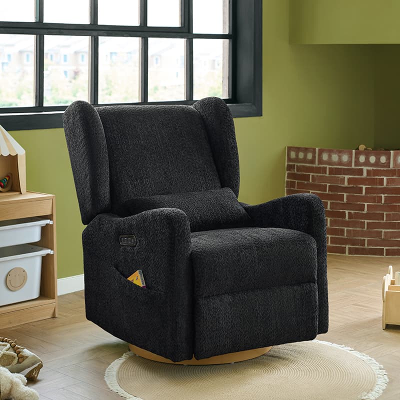 Rex Swivel Nursery Glider Recliner Chair