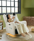 Rex Swivel Nursery Glider Recliner Chair