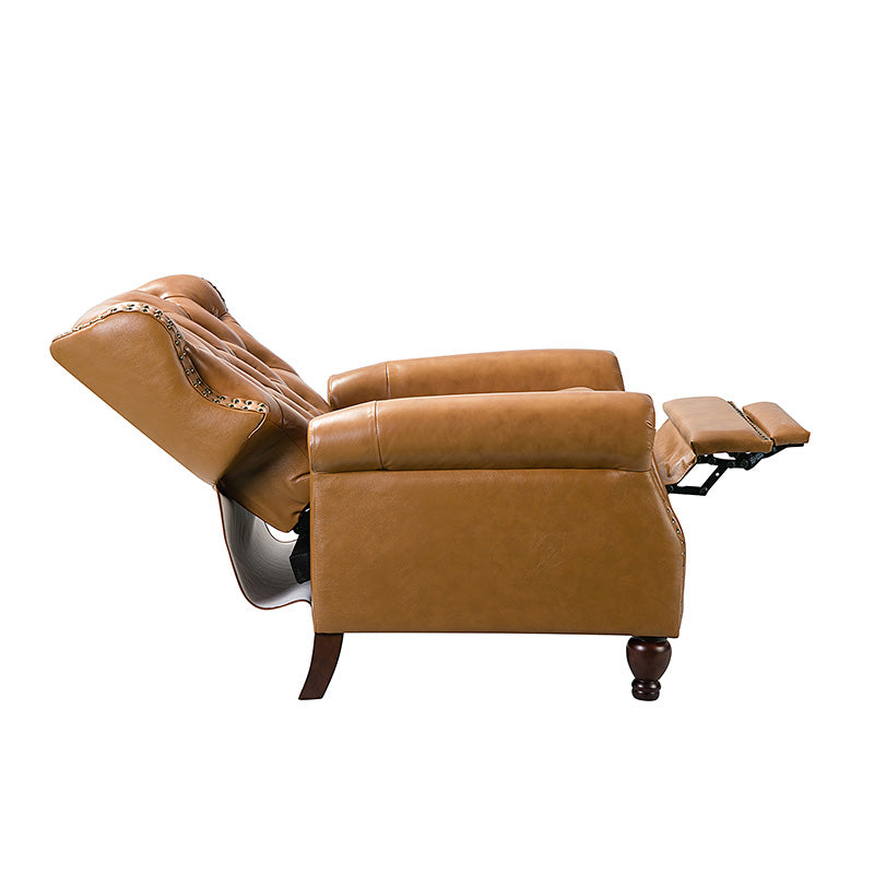 Gabrielle Genuine Leather Oversized Recliner