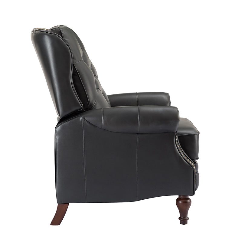 Laconia Genuine Leather Manual Recliner