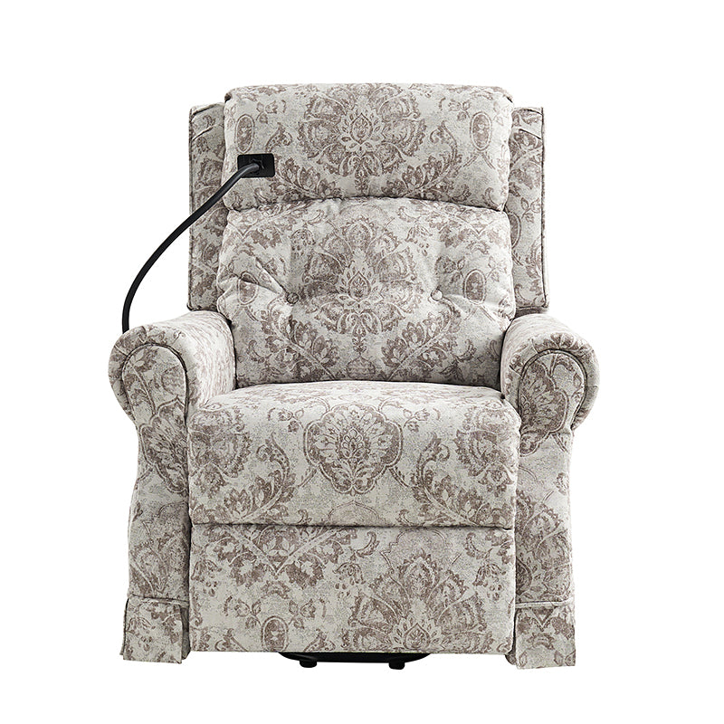 Harold Lift Assist Power Recliner With Massage Heat And Manual Headrest